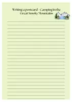 Vorschau - Arbeitsblätter - Writing a postcard - Southern USA - Seite 3