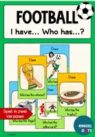 Vorschau - Stationenlernen - I have ... Who has ...? - Game: Football - Deckblatt