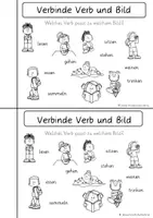 Vorschau - Arbeitsblätter - Verben Miniheft - Seite 2