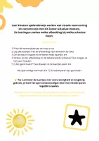 Voorbeeld - Zomer Schaduw Memorie – Kijken & Matchen voor Kleuters - Pagina 1