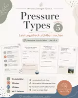 Vorschau - Arbeitsblätter - Leistungsdruck verstehen & reflektieren – Arbeitsblätter zu Druck, Erwartungen & Stress | Sek I/II - Deckblatt