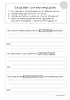 Vorschau - Arbeitsblätter - Weglassprobe (Arbeitsblatt, 3-fach differenziert) - Seite 3