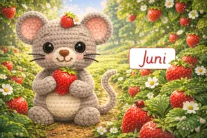 Vorschau - Präsentationen/Tafelbilder - Klassenkalender MONATE - Kalenderblatt "JUNI" (3xPNG) - Seite 3