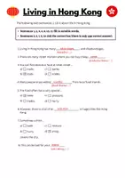 Vorschau - Arbeitsblätter - Living in Hong Kong (I.) - vocabulary training - Seite 2