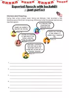 Vorschau - Arbeitsblätter - Reported speech (I.): past perfect - Deckblatt
