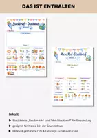 Vorschau - Arbeitsblätter - Steckbrief 1. Klasse Einschulung | Das bin ich Arbeitsblatt | Mal-Steckbrief Schulanfang Grundschule - Seite 2