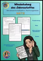 Vorschau - Arbeitsblätter - Bwr Wiederholung Jahresstoff 7 (II) - Deckblatt
