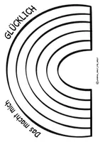 Vorschau - Arbeitsblätter - Gestaltbare Vorlagen "Glück-Reflexion" / Fach Glück - Seite 2