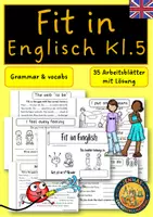 Vorschau - Arbeitsblätter - Fit für Klasse 6 Englisch - Deckblatt