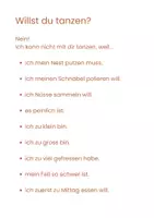 Vorschau - Unterrichtsreihen - Komm, lies mit mir_Elch_willst du tanzen, nein, weil - Seite 1