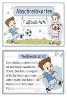Vorschau - Aufgabenkarten - Fußball-WM 2026 Abschreibkarten - Seite 2