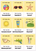 Vorschau - Spiele - Lesespiel: "Ich habe, wer hat?" - Sommer (Klasse 1/2) - Seite 3