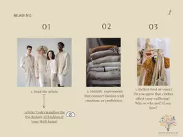 Vista previa - Unidades / Secuencias / Situaciones de Aprendizaje - A look on fashion and wellbeing (PDF + Editable Word) - página 3