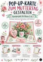 Vorschau - Unterrichtsreihen - Pop-up-Karte zum Muttertag (Kunst | Klasse 5/6) - Deckblatt