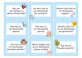 Vorschau - Aufgabenkarten - Stopp and Swap Wochenende_Erzählkarten - Deckblatt