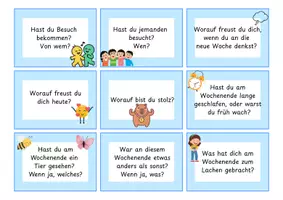 Vorschau - Aufgabenkarten - Stopp and Swap Wochenende_Erzählkarten - Seite 2
