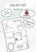 Vorschau - Arbeitsblätter - Das bin ich! - Steckbrief Fuchsklasse - Deckblatt