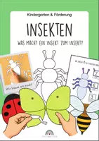 Vorschau - Mal- und Bastelvorlagen - Insekt Kindergarten und Förderbereich – Merkmale entdecken und verstehen - Deckblatt