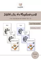Vorschau - Anderer Materialtyp - Schilder für den Musikunterricht - Deckblatt
