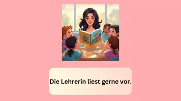 Vorschau - Präsentationen/Tafelbilder - Die Prädikatsklammer - Tafelbild - Seite 2
