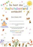 Vorschau - Arbeitsblätter - Urkunde_Buchstabenfest - Seite 2