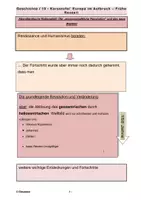 Vorschau - Stundenentwürfe - Frühe Neuzeit: Neues Weltbild und wissenschaftliche Revolution - Deckblatt