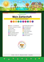 Vorschau - Arbeitsblätter - Mein Zahlenheft 1 - 10 Zahlen schreiben nachspuren - Seite 2