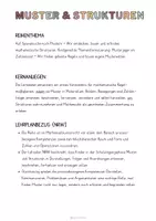 Vorschau - Stundenentwürfe - Materialpaket: Muster und Strukturen - Unterrichtsreihe, UB-Stunde und Material - Seite 1
