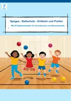 Vorschau - Stundenentwürfe - Ballschule-Dribbeln und Prellen - Deckblatt