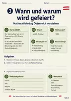 Vorschau - Arbeitsblätter - Nationalfeiertag Österreich einfach erklärt - Seite 2