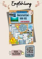 Vorschau - Unterrichtsreihen - Themenheft rundum das Ökosystem See Nahrungsnetz, Zonen, Eutrophierung, Gefahren, Schutz, Jahreszeiten uvm. mit Lösungen differenziert (Klasse 6/ 7/ 8) - Seite 2