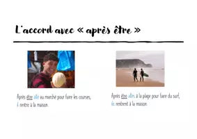 Vorschau - Präsentationen/Tafelbilder - La phrase infinitive - après avoir.../avant d'être - Seite 3
