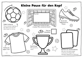 Vorschau - Arbeitsblätter - Entspannt durch die Fußball-WM – 23 Regulationskarten & Arbeitsblatt zur emotionalen Selbstregulation - Seite 3