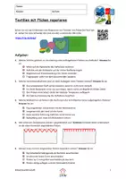 Vorschau - Arbeitsblätter - Textilien mit Flicken reparieren - Arbeitsblatt mit Erklärvideo - Seite 3