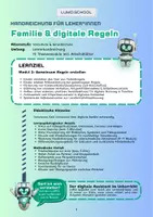 Vorschau - Arbeitsblätter - Familie & Digitale Regeln (TEIL 2) Digitale Medien in der Familie - Seite 1