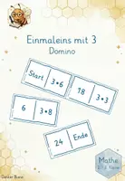 Vorschau - Spiele - Einmaleins mit 3 - Domino - Deckblatt