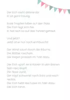 Vorschau - Unterrichtsreihen - Komm, lies mit mir_Elch_RoterFaden-Text_willst du tanzen - Seite 3