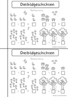 Vorschau - Arbeitsblätter - Subtraktion ZR 20 - Seite 2
