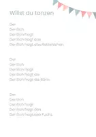 Vorschau - Unterrichtsreihen - Komm, lies mit mir_Elch_Treppensätze_willst du tanzen - Seite 2