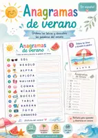 Vorschau - Arbeitsblätter - Spanisch Sommer / Verano – Anagramme & Wortschatzrätsel für den Spanischunterricht zum Schuljahresende - Deckblatt