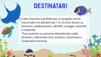 anteprima - Programmi scolastici / Materiali per docenti - Albo illustrato "Guizzino" - Pagina 1