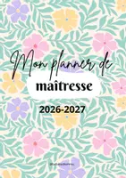 Aperçu - Outils du professeur - Planner maitresse élémentaire 2026-2027 - Page de couverture