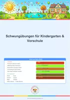 Vorschau - Arbeitsblätter - Schwunguebungen Kreis Zick Zack Wellen Bögen - Deckblatt