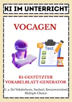 Vorschau - Arbeitsblätter - VocaGen: Vokabeltests und weitere Übungen per KI. - Deckblatt