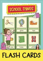 Vorschau - Fördermaterial/Inklusion - Englisch Bildkarten: Schulsachen | School Things | 41 Flashcards - Deckblatt