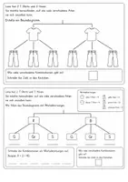 Vorschau - Arbeitsblätter - Kombinatorik - Übungen, Skizze, Baumdiagramm - Seite 3