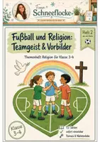 Vorschau - Arbeitsblätter - Fußball Religion Klasse 3-4: Teamgeist & Vorbilder (Themenheft 2) - Deckblatt