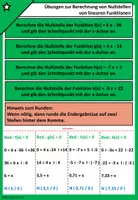 Vorschau - Arbeitsblätter - Lineare Funktionen | Nullstellen - Aufgaben KOSTENLOS - Seite 3