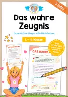 Vorschau - Arbeitsblätter - Das wahre Zeugnis - Deckblatt