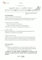 Vorschau - Klassenarbeiten - Klassenarbeit Kurzgeschichte mit Korrekturraster - Seite 1